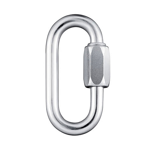 MAILLON OVAL 8 mm Silver