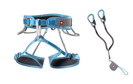 VIA FERRATA TWIST TECH ECO CAPTUR LITE SWIVEL SET